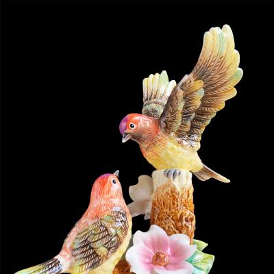 TƯỢNG CẶP CHIM THỦ CÔNG - SP TRANG TRÍ NHÀ CỬA CAO CẤP